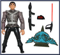Romulan from Star Trek - Next Generation - Series 1 manufactured by Playmates [Loose]