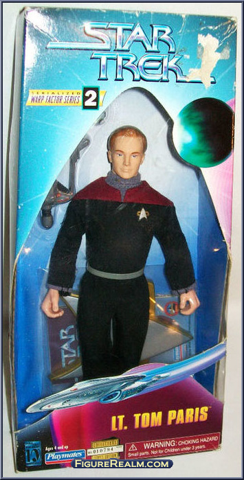 Lt. Tom Paris - Star Trek - Warp Factor - 9" Scale - Playmates Action Figure