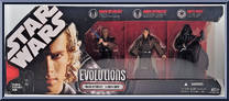 Anakin Skywalker to Darth Vader from Star Wars - 30th Anniversary Collection - Evolutions manufactured by Hasbro [Front]