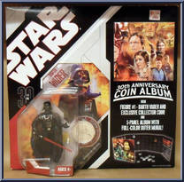 Darth Vader & 30th Anniversary Coin Album Action Figure