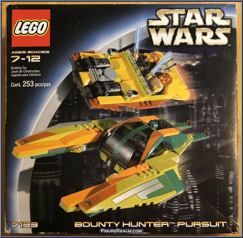 Bounty Hunter Pursuit - Star Wars - Attack of the Clones - Basic Series -  Lego Action Figure