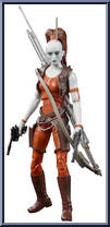 Aurra Sing from Star Wars - Black Series (2020) - Clone Wars manufactured by Hasbro [Loose]