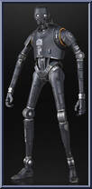 K-2SO (Kay-Tuesso) from Star Wars - Black Series (2020) - Andor manufactured by Hasbro [Loose]