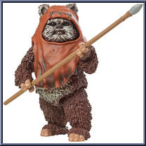Wicket from Star Wars - Black Series - 40th Anniversary - Return of the Jedi manufactured by Hasbro [Loose]