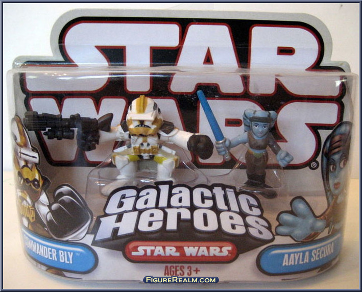 Commander Bly / Aayla Secura - Star Wars - Galactic Heroes - Wave