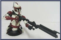 Commander Fox (Clone Wars) from Star Wars - Mini-Busts manufactured by Gentle Giant [Loose]