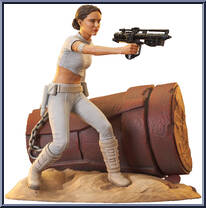 Padme (Geonosis Escape) from Star Wars - Premier Collection manufactured by Gentle Giant [Loose]