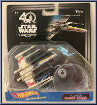 X-Wing Fighter Red 5 (40th Anniversary) from Star Wars - Hot Wheels Starships - Exclusives manufactured by Mattel [Front]