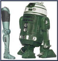 R2-X2 from Star Wars - Legacy Collection - Red / White Cards manufactured by Hasbro [Loose]