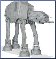 AT-AT Walker (Assault Class) from Star Wars - Micro Galaxy Squadron - Series 2 manufactured by Jazwares [Loose]