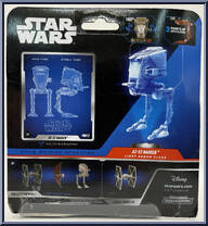 AT-ST Raider (Light Armor) from Star Wars - Micro Galaxy Squadron - Series 1 manufactured by Jazwares [Back]