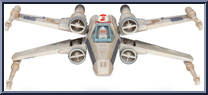 Antoc Merrick's X-Wing (Starfighter Class) from Star Wars - Micro Galaxy Squadron - Series 2 manufactured by Jazwares [Loose]