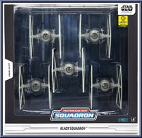 Black Squadron (Empire Fleet) from Star Wars - Micro Galaxy Squadron - Exclusives manufactured by Jazwares [Front]