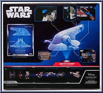 Boba Fett's Starship (Slave I) (Starship Class) from Star Wars - Micro Galaxy Squadron - Series 1 manufactured by Jazwares [Back]