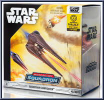 Geonosian Starfighter from Star Wars - Micro Galaxy Squadron - Exclusives manufactured by Jazwares [Front]