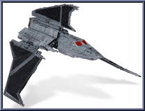 Havoc Marauder (Starship Class) from Star Wars - Micro Galaxy Squadron - Series 2 manufactured by Jazwares [Loose]