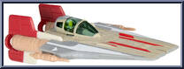 Hera Syndulla's A-Wing (Light Armor) from Star Wars - Micro Galaxy Squadron - Series 2 manufactured by Jazwares [Loose]