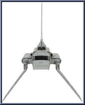 Imperial Shuttle (Starship Class) from Star Wars - Micro Galaxy Squadron - Series 4 manufactured by Jazwares [Loose]