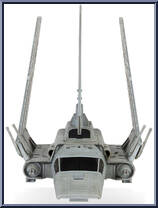 Imperial Shuttle (Starship Class) from Star Wars - Micro Galaxy Squadron - Series 4 manufactured by Jazwares [Loose]