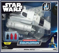 Imperial Shuttle (Starship Class) from Star Wars - Micro Galaxy Squadron - Series 4 manufactured by Jazwares [Front]