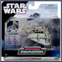 Luke Skywalker's Snowspeeder (Starfighter Class) from Star Wars - Micro Galaxy Squadron - Series 2 manufactured by Jazwares [Front]