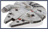 Millenium Falcon (Batuu) (Assault Class) from Star Wars - Micro Galaxy Squadron - Series 2 manufactured by Jazwares [Loose]