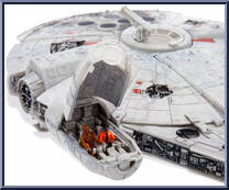 Millenium Falcon (Batuu) (Assault Class) from Star Wars - Micro Galaxy Squadron - Series 2 manufactured by Jazwares [Loose]
