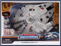 Millenium Falcon (Batuu) (Assault Class) from Star Wars - Micro Galaxy Squadron - Series 2 manufactured by Jazwares [Front]