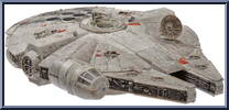 Millennium Falcon (Assault Class) from Star Wars - Micro Galaxy Squadron - Series 1 manufactured by Jazwares [Loose]