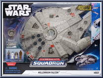 Millennium Falcon (Assault Class) from Star Wars - Micro Galaxy Squadron - Series 1 manufactured by Jazwares [Front]
