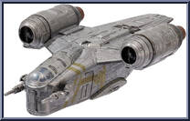 Razor Crest (Starship Class) from Star Wars - Micro Galaxy Squadron - Series 1 manufactured by Jazwares [Loose]