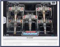 Red Squadron (Rebel Fleet) from Star Wars - Micro Galaxy Squadron - Exclusives manufactured by Jazwares [Front]