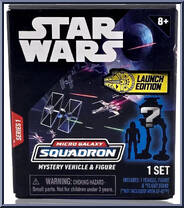 Bloodfin with Darth Maul (Scout Class) from Star Wars - Micro Galaxy Squadron - Mystery - Series 1 manufactured by Jazwares [Front]