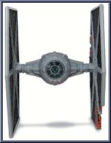 Tie Fighter (Battle Damage) (Light Armor) from Star Wars - Micro Galaxy Squadron - Series 2 manufactured by Jazwares [Loose]