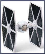 Tie Fighter (White) (Light Armor) from Star Wars - Micro Galaxy Squadron - Series 1 manufactured by Jazwares [Loose]
