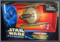 Droid Fighter from Star Wars - Micro Machines - Action Fleet - Vehicles manufactured by Galoob [Front]