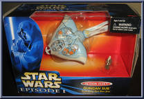 Gungan Sub from Star Wars - Micro Machines - Action Fleet - Vehicles manufactured by Galoob [Front]