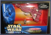 Republic Cruiser from Star Wars - Micro Machines - Action Fleet - Vehicles manufactured by Galoob [Front]