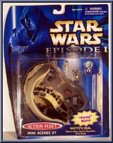 Watto's Deal from Star Wars - Micro Machines - Action Fleet - Mini Scenes manufactured by Galoob [Front]