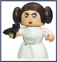 Princess Leia from Star Wars - Mighty Muggs - Series 3 manufactured by Hasbro [Loose]