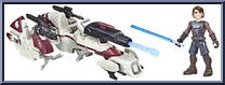 Barc Speeder (Anakin Skywalker) from Star Wars - Mission Fleet - Vehicles manufactured by Disney [Loose]