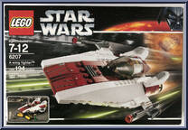 A-Wing Fighter from Star Wars - Original Trilogy - Basic Series manufactured by Lego [Front]