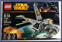 B-Wing from Star Wars - Original Trilogy - Basic Series manufactured by Lego [Front]