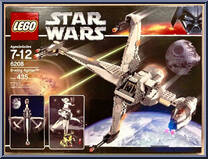 B-Wing Fighter from Star Wars - Original Trilogy - Basic Series manufactured by Lego [Front]