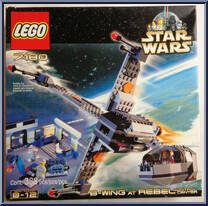 B-Wing at Rebel Control Center from Star Wars - Original Trilogy - Basic Series manufactured by Lego [Front]