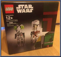 Bounty Hunter Cube Dudes from Star Wars - Original Trilogy - Basic Series manufactured by Lego [Front]