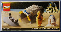 Droid Escape from Star Wars - Original Trilogy - Basic Series manufactured by Lego [Front]