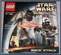 Ewok Attack from Star Wars - Original Trilogy - Basic Series manufactured by Lego [Front]