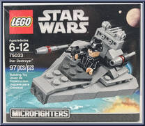 Star Destroyer from Star Wars - Original Trilogy - Microfighters manufactured by Lego [Front]