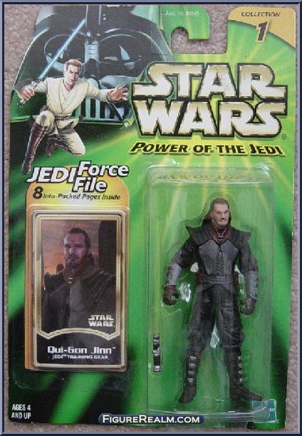 Qui-Gon Jinn - Jedi Training Gear - Power Of The Jedi action figure